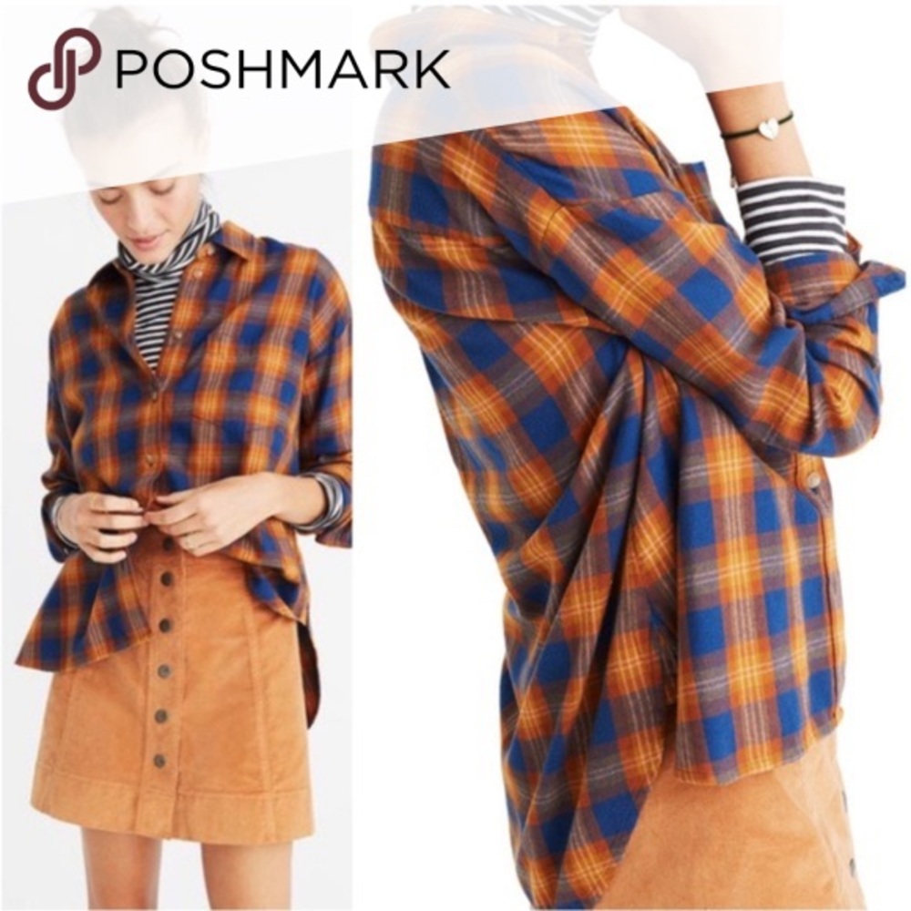 Madewell plaid shirt